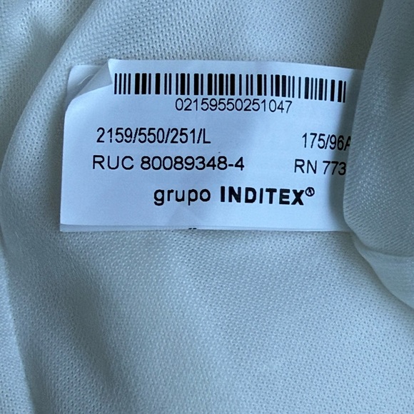 Zara White Godet Bow Short Dress Oyster White size L  classic mini flare - Picture 13 of 16